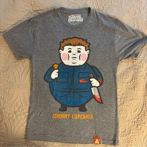 Johnny Cupcakes Gray Graphic Tee